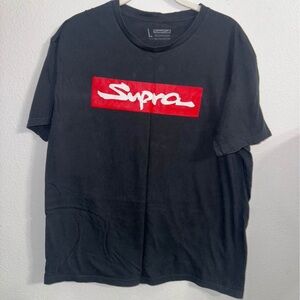 Tuner Cult Black Supra T-Shirt